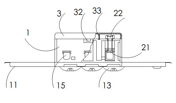 Low-voltage self-healing type parallel capacitor combination top cover terminal