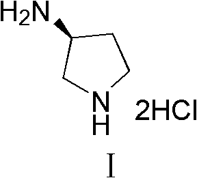 Synthesis method of (S)-3-amino pyrrolidine dihydrochloride