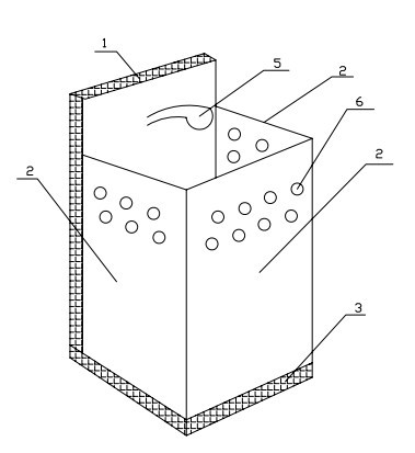 Folding bath room