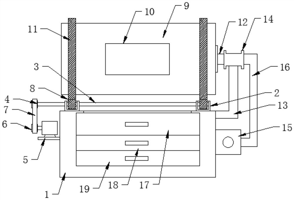 Derusting device for iron cores of drum type transformers