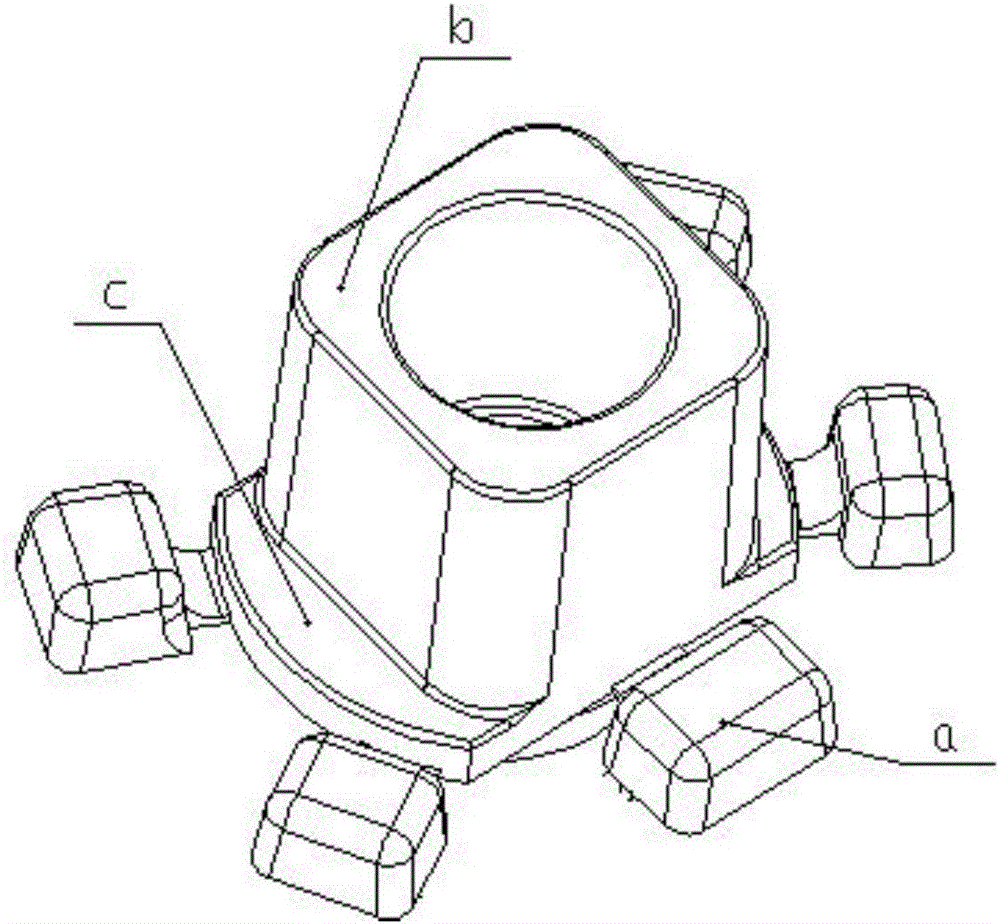 Conjoined part injection mold