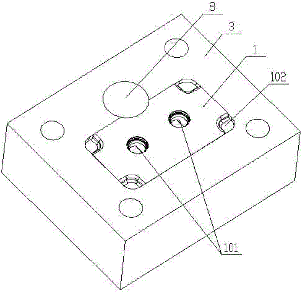 Conjoined part injection mold