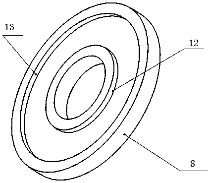 A titanium alloy thin-wall shell billet finishing mold and processing method thereof