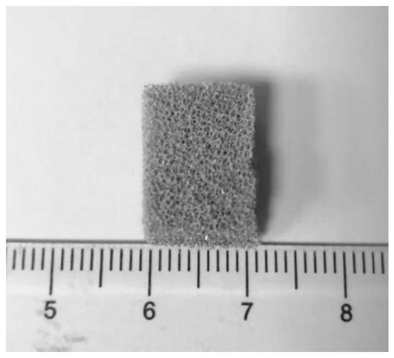 Lightweight and high-strength silicon carbide foamed ceramic and preparation method thereof