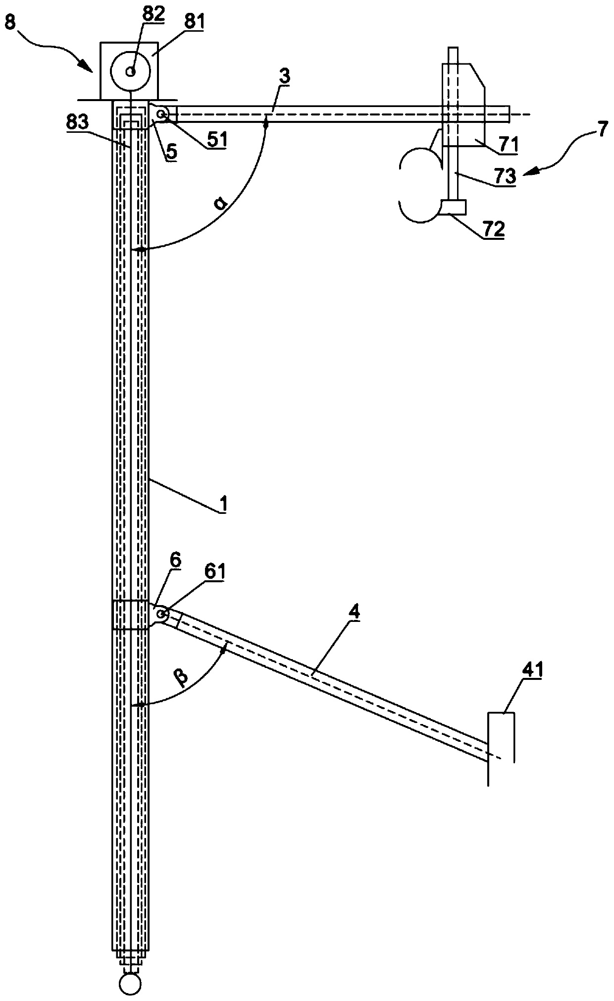 Portable water gauge video observation and acquisition device