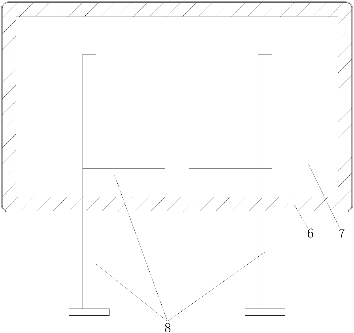 Show window interaction display touch device based on touch nanometer film