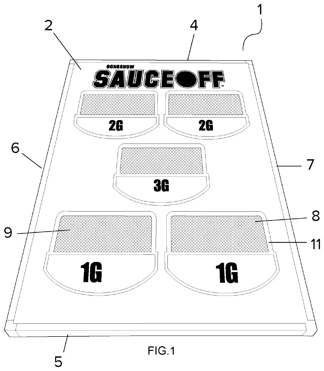 Hockey type game board and system