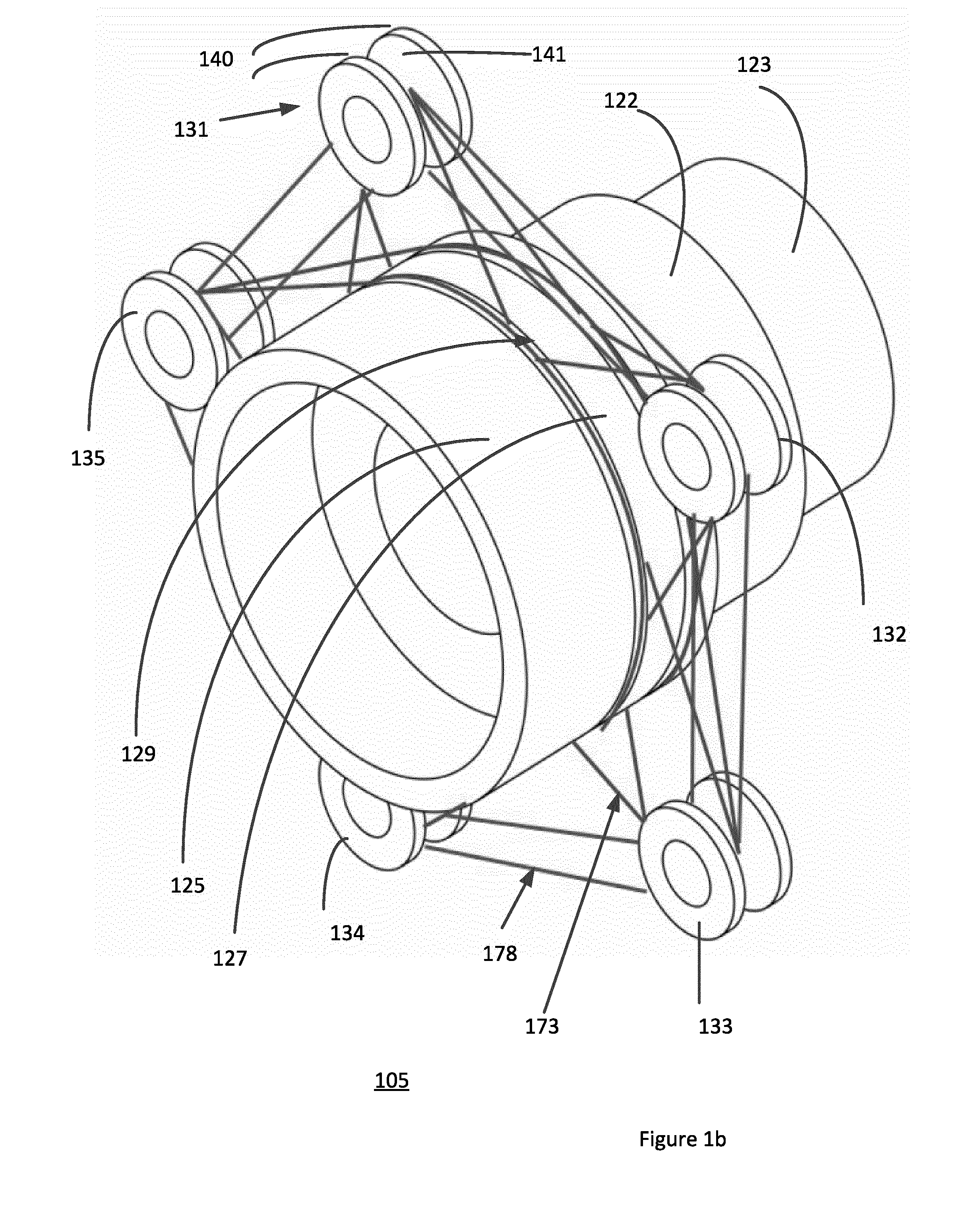 Bearing component with composite flange