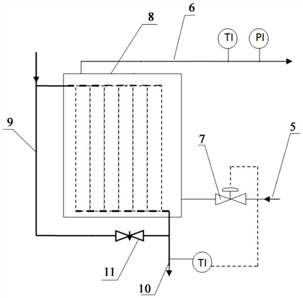 Polyester melt conveying heat energy saving system