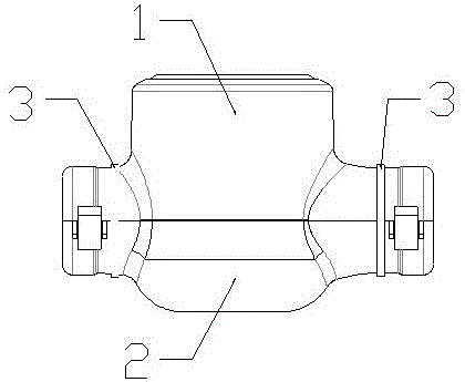 Water meter antifreeze insulation housing