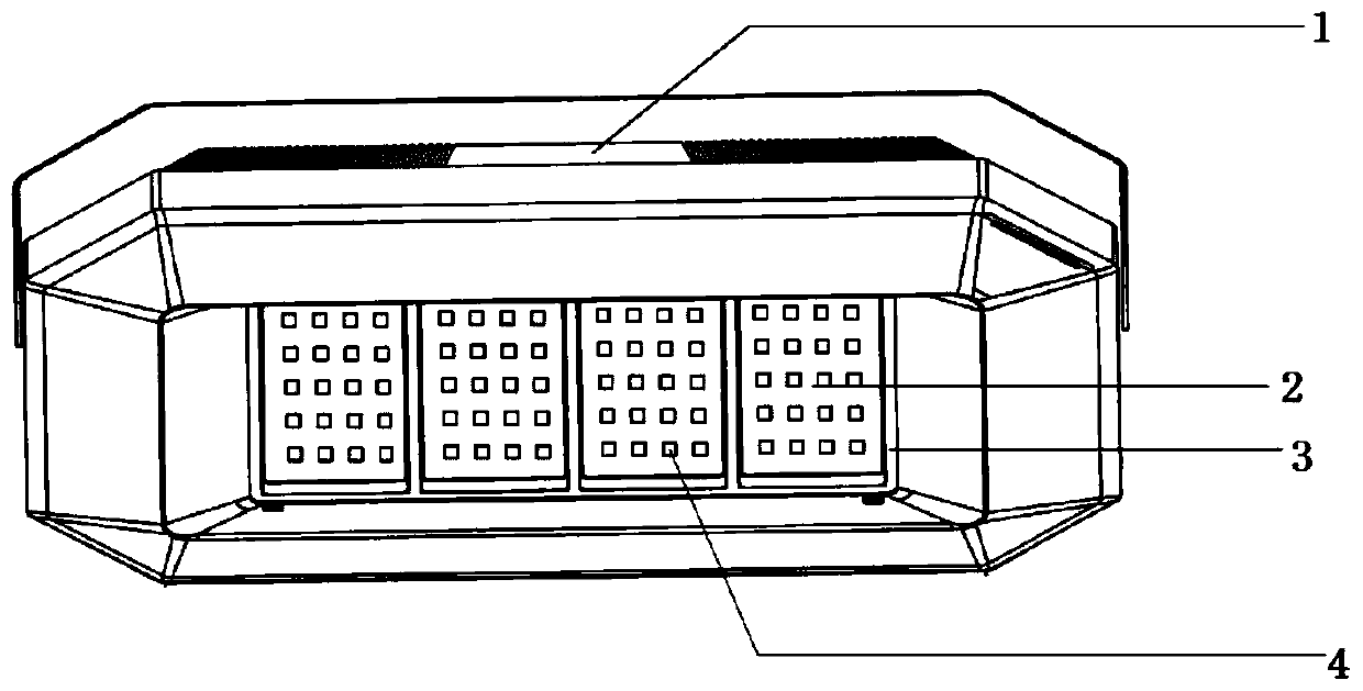 High-altitude lamp maintenance method and system, flying robot and high-altitude lamp