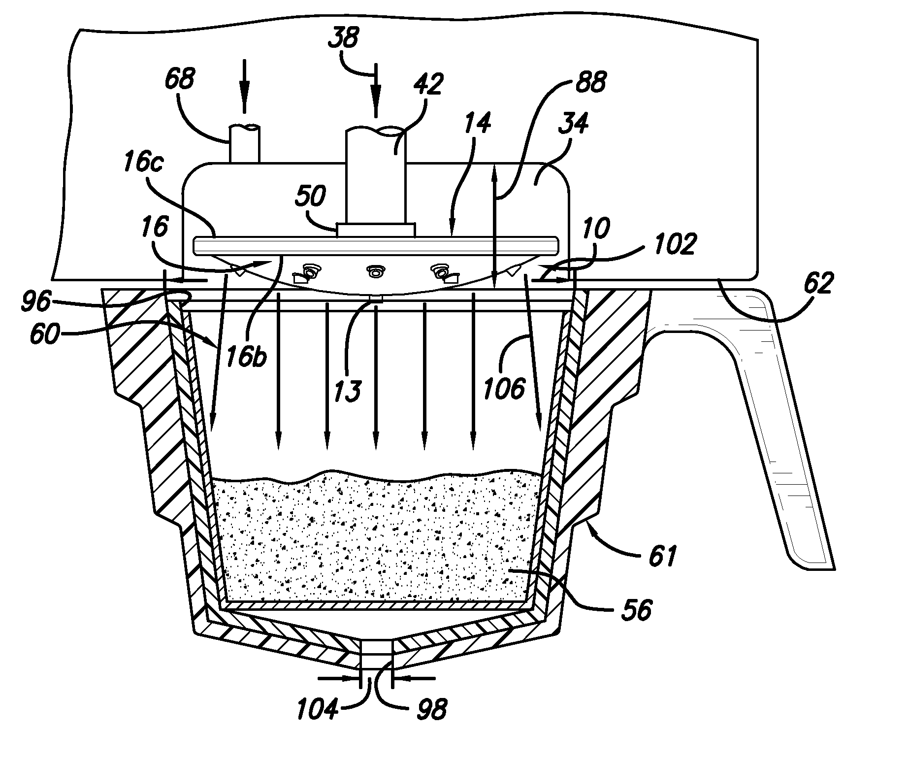 Flexible spray head