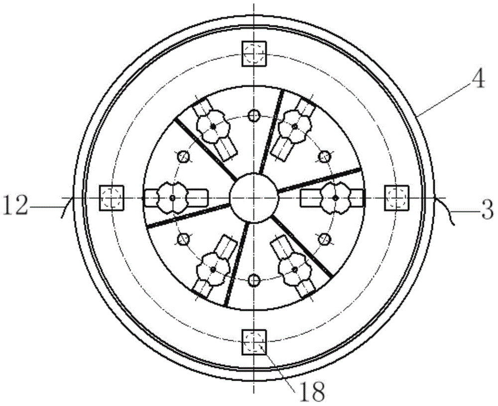 Experimental device for detecting aeroengine guider