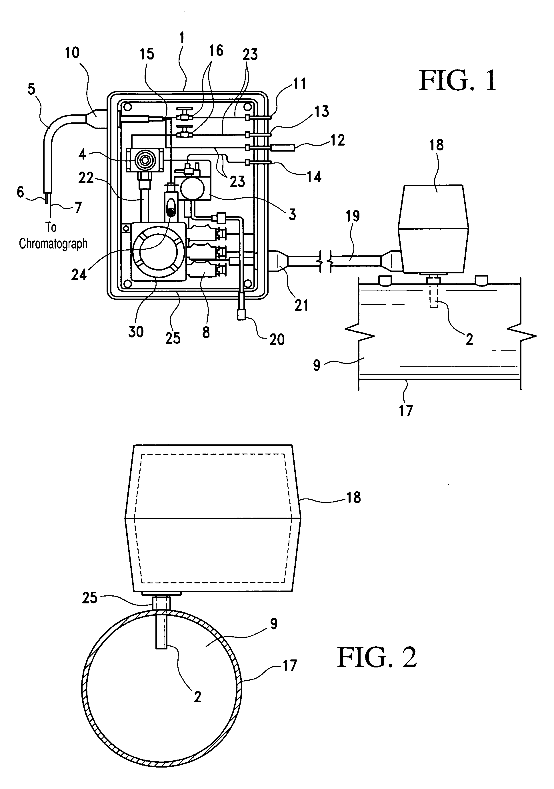 Gas sample conditioning system