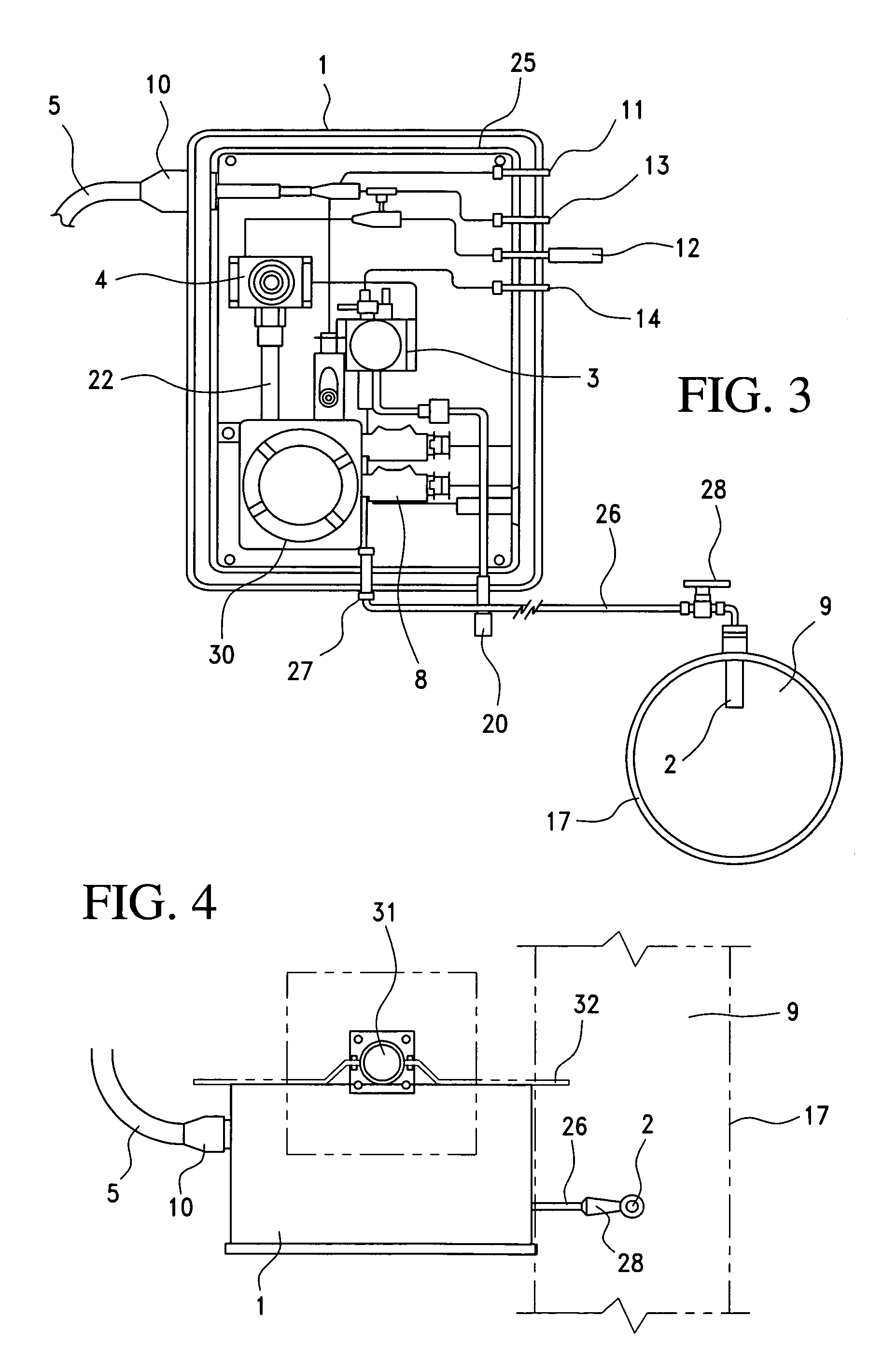 Gas sample conditioning system