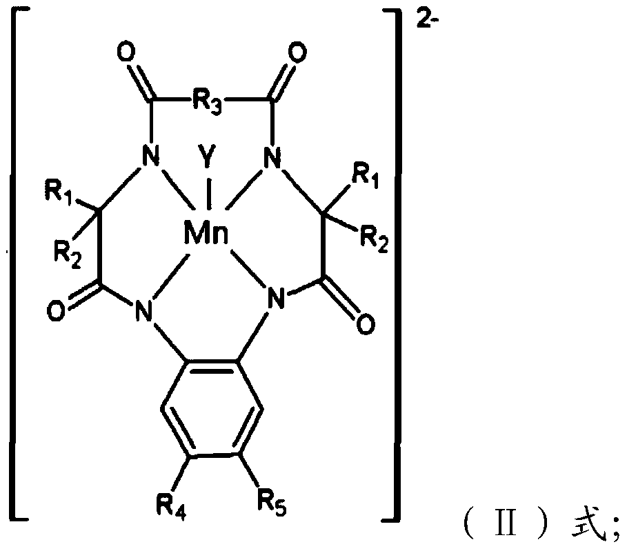 Biomimetic enzyme absorbent for removing elemental mercury in flue gas and its preparation method and application