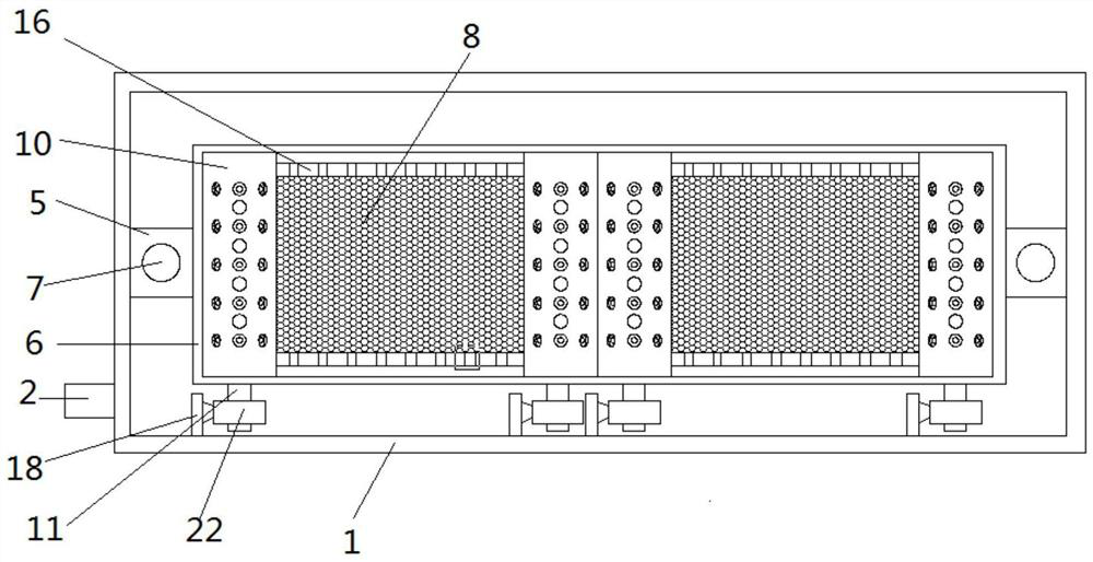 Plant root rotting prevention cultivation device