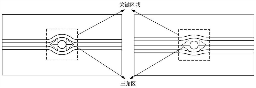 Composite material digital intelligent laying method and system