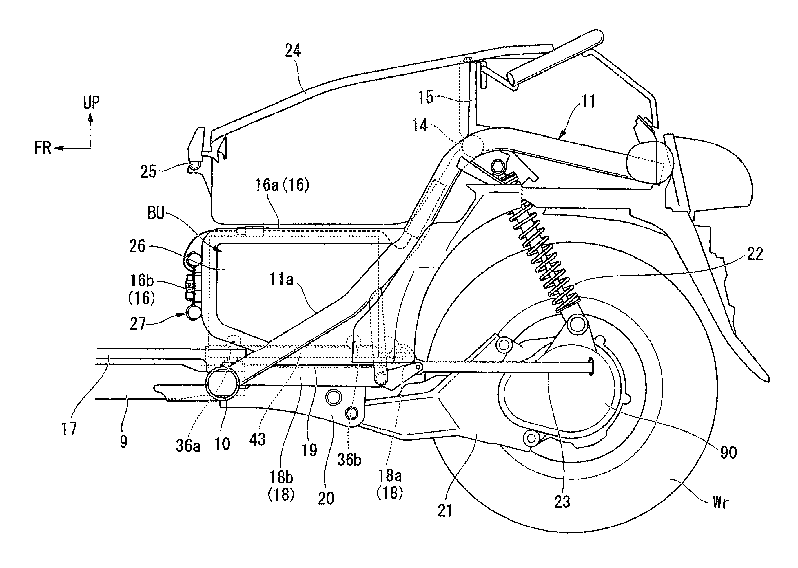 Low-slung electric vehicle