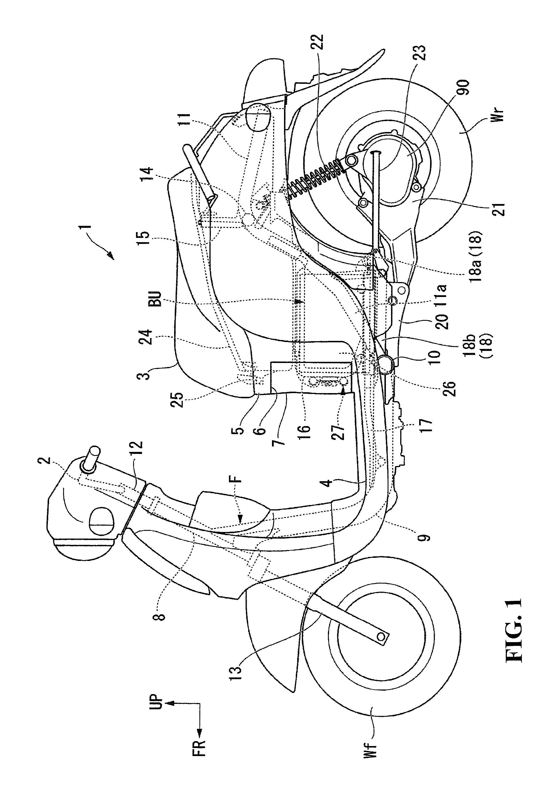 Low-slung electric vehicle