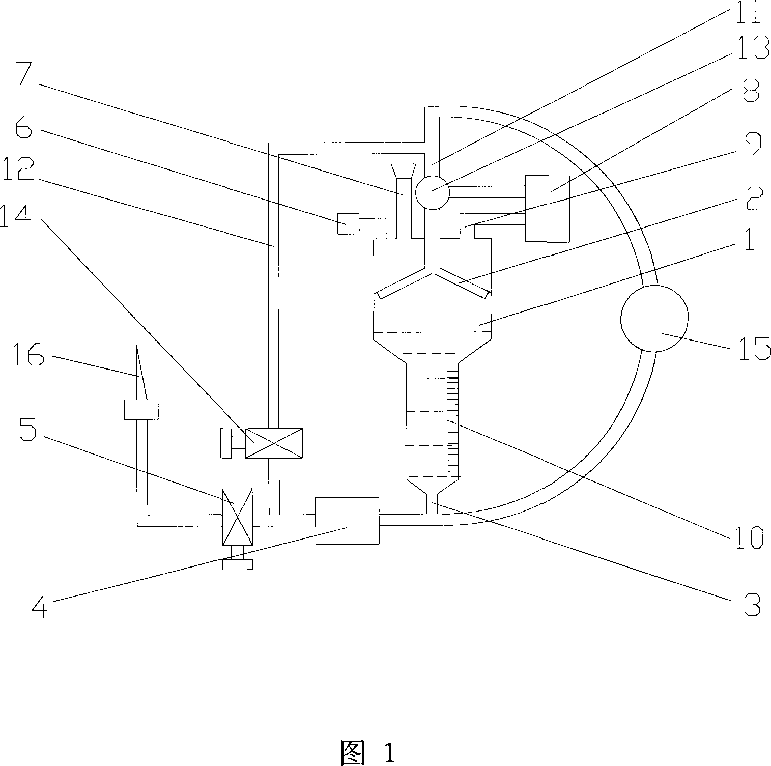 Disposable air-blood mixer