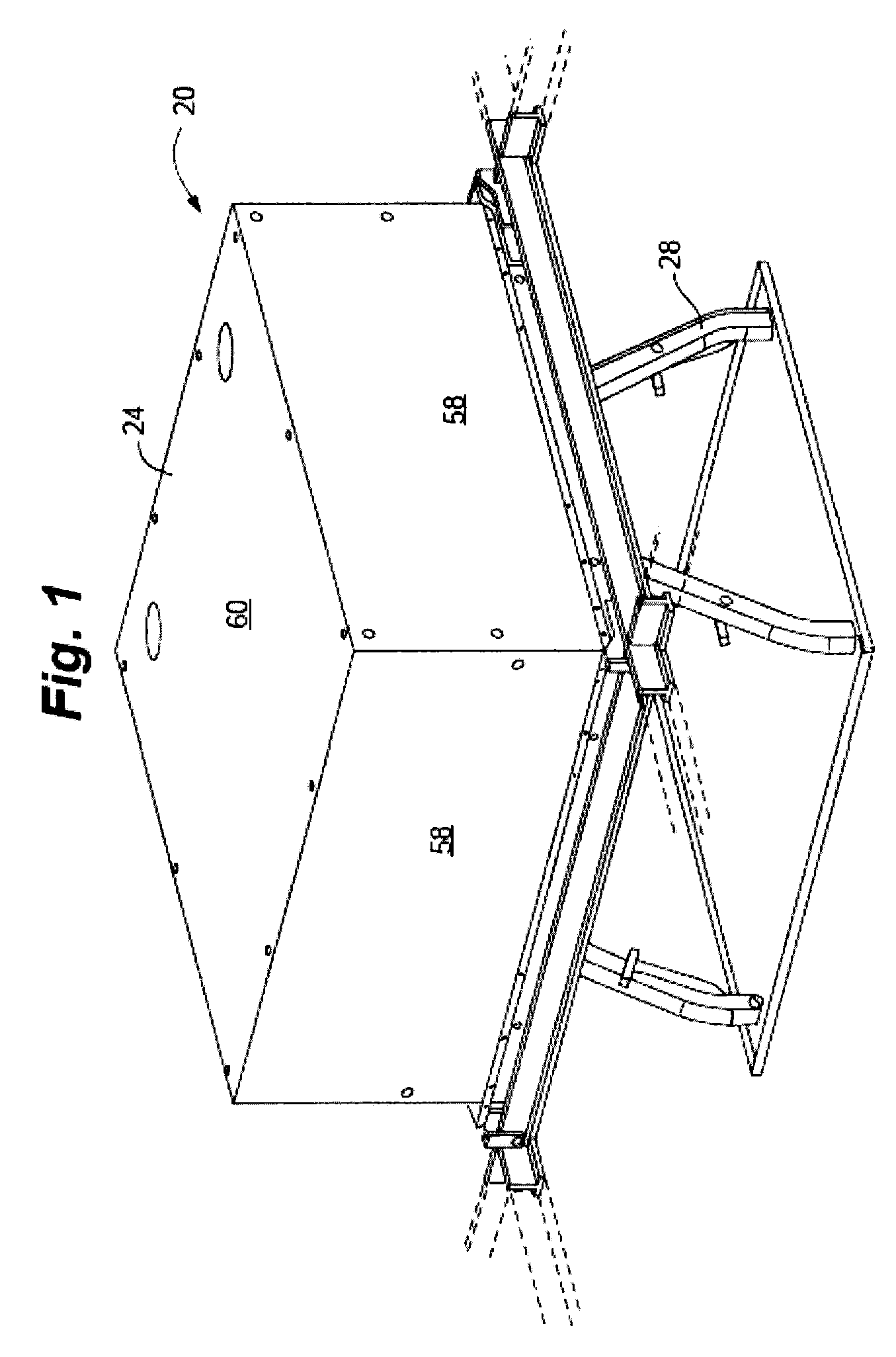 Projector mount and method and system for installing a device in a suspending ceiling