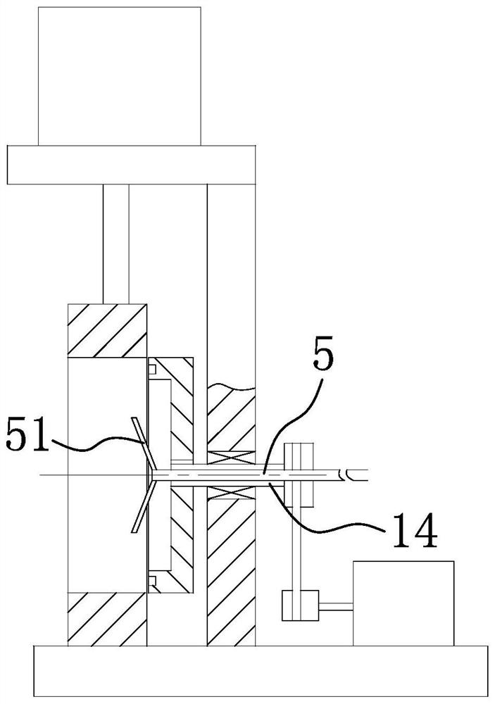 Thin-wall alloy copper sleeve plastic processing device