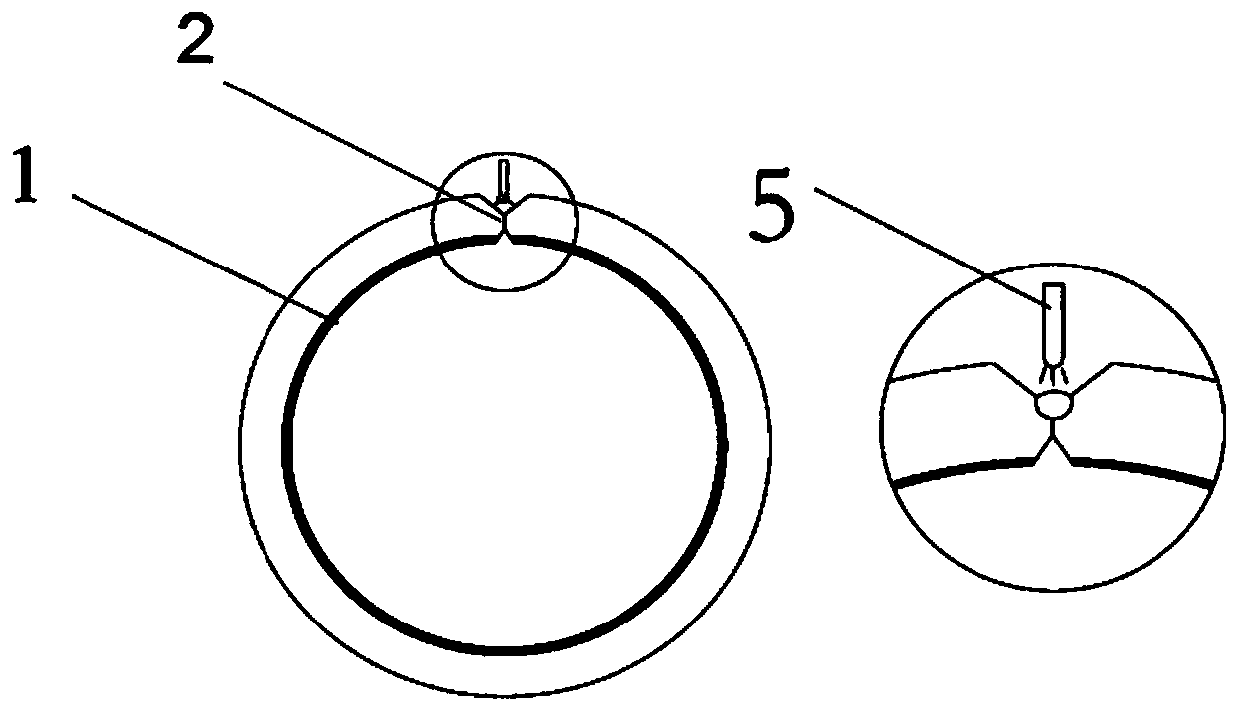 Welding seam cooling liquid for use in longitudinal submerged arc welding of steel pipes and use method thereof