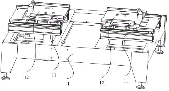 Automatic bottom folding equipment for packing case