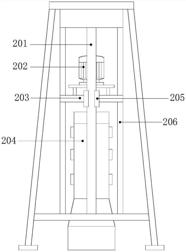 A utility pole buried grouting device based on spiral multi-directional expansion