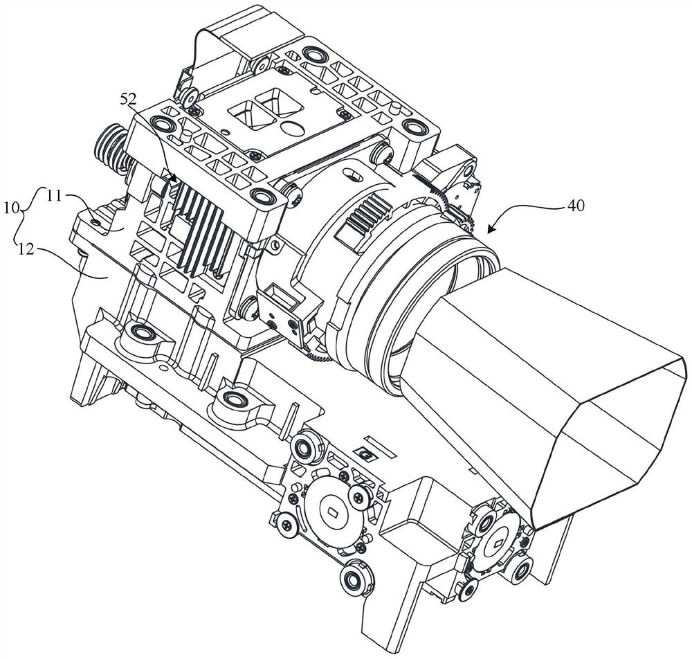 Projection ray machine