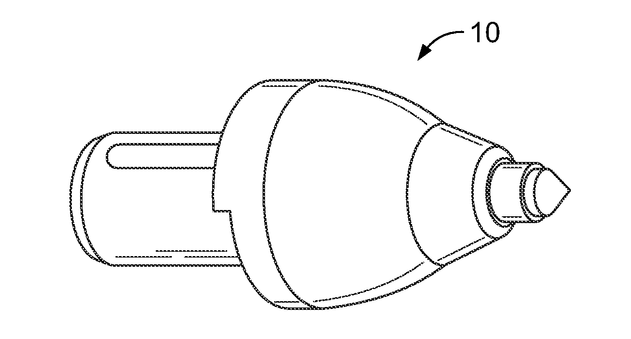 Combination Polycrystalline Diamond Bit and Bit Holder