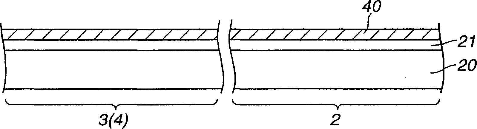 Production method for flat panel display