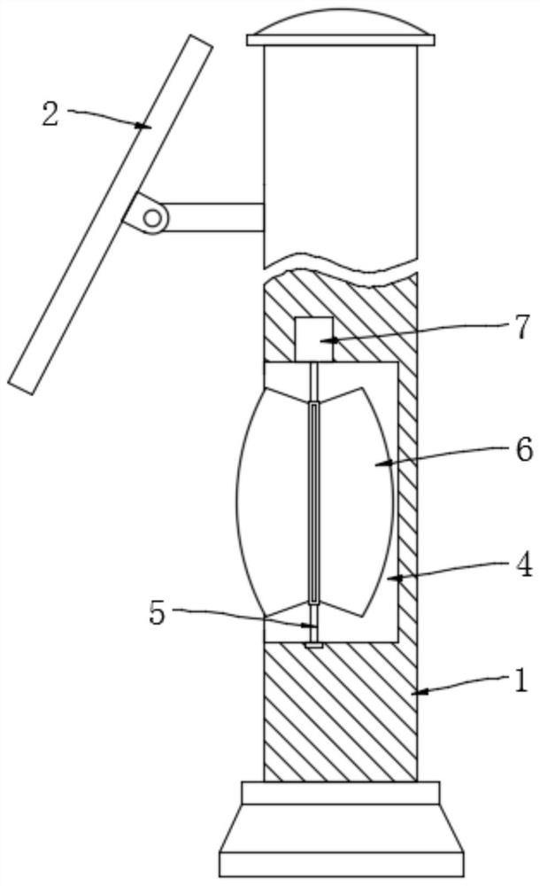 Self-cleaning photovoltaic power generation panel for street lamp