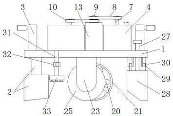 Sugarcane film mulching and soil returning machine