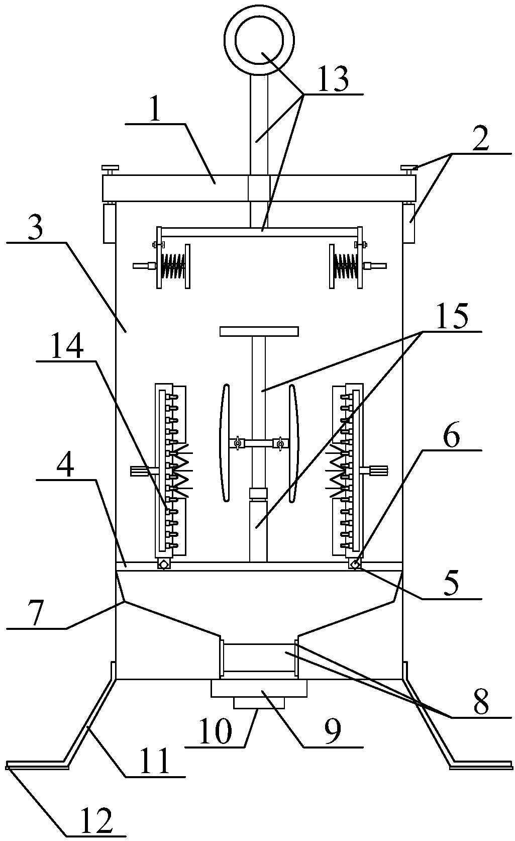 Plastic product cleaning device with good cleaning effect