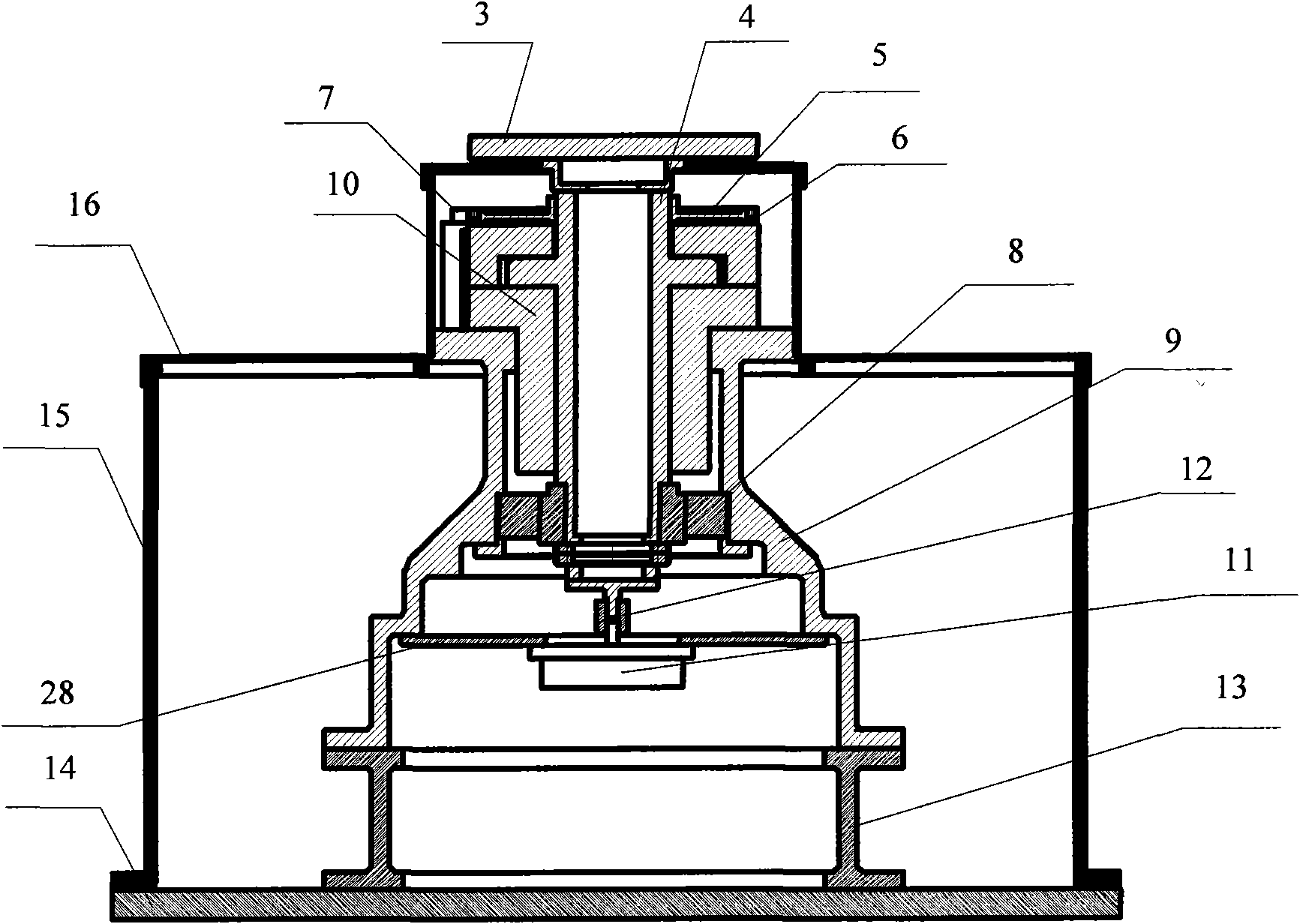 Angular impact table