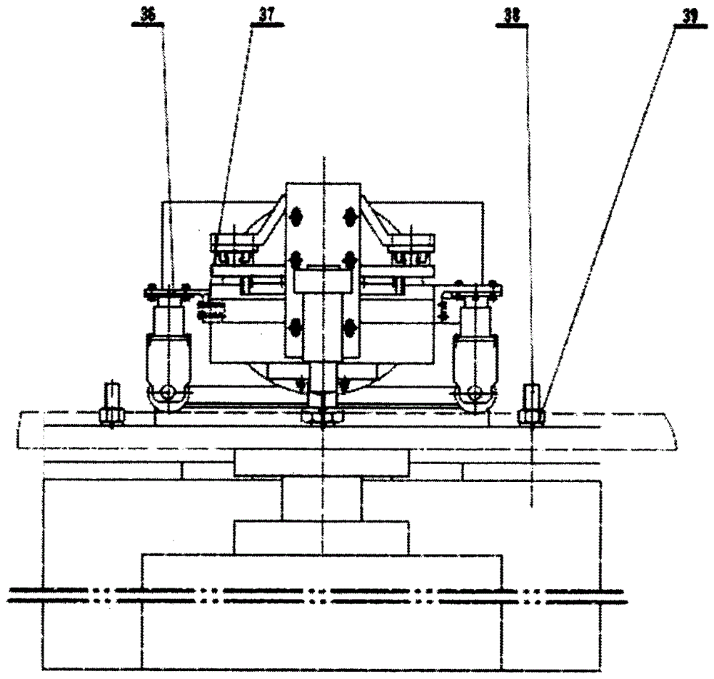 A large disc tooth surface cutting and processing equipment