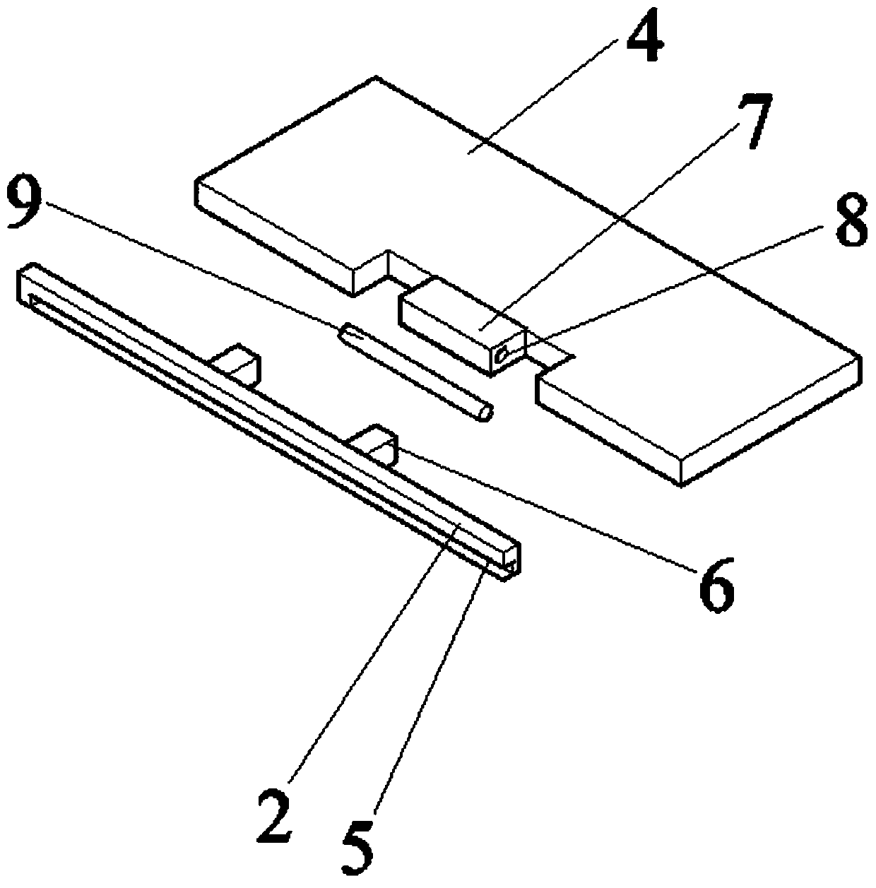 Overlying rock strata pressure support based on coal seam mining