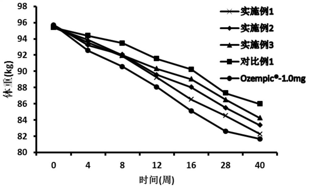 Somaglutide microneedle patch capable of reducing blood glucose and reducing weight as well as preparation method and application thereof