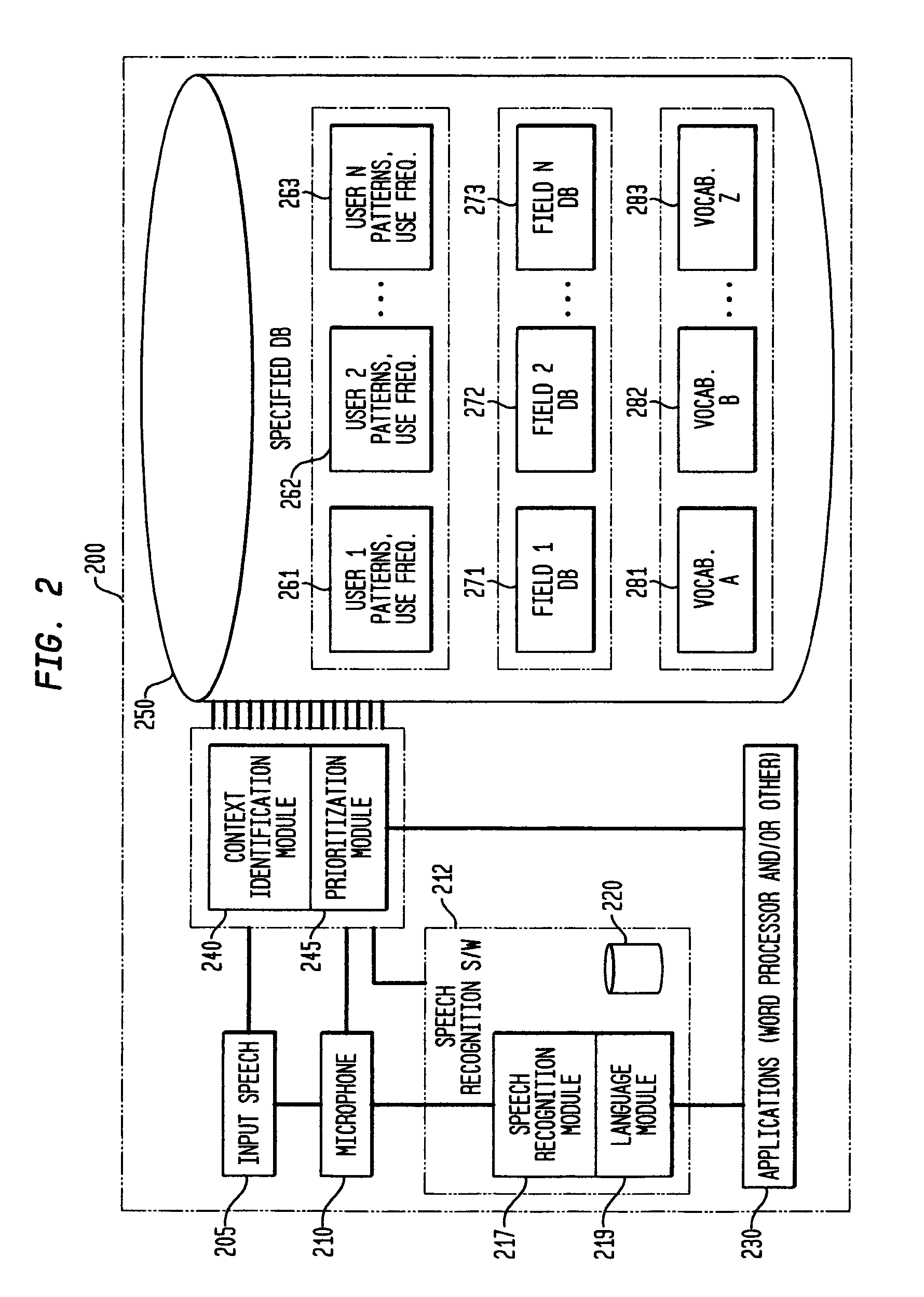 Method and apparatus for improving the transcription accuracy of speech recognition software