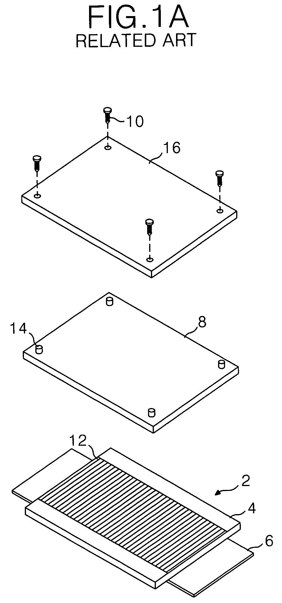 Plasma display panel with porous pad