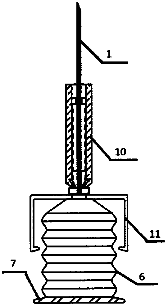 Backflow prevention disposable ampoule bottle for injection