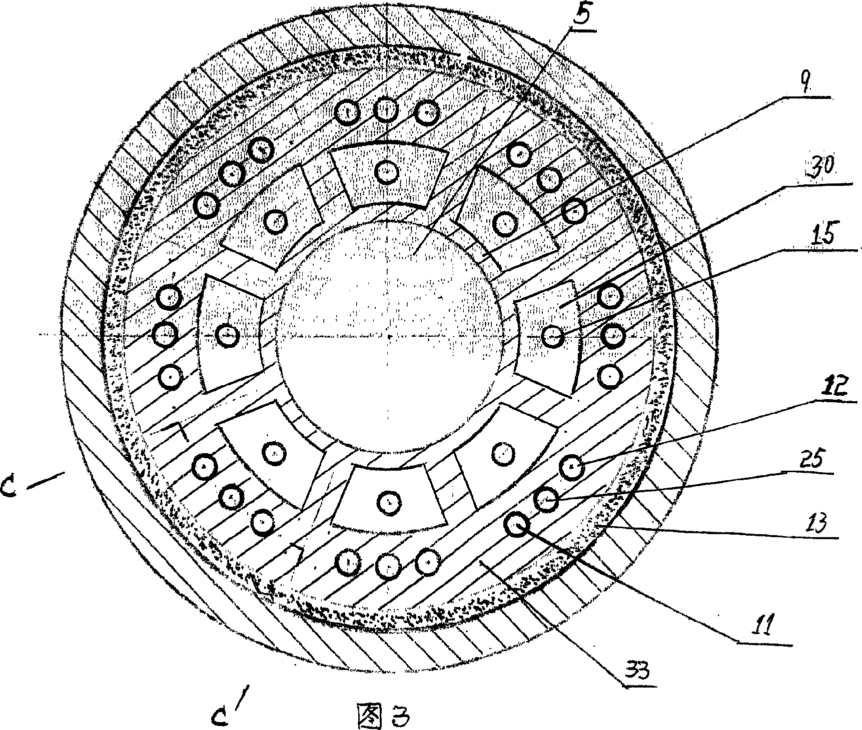 Vertical cylidndrical coke oven and submerging coke quenching method