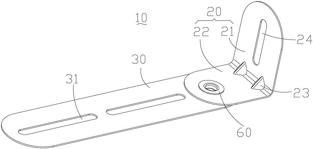 Wall hanging mechanism and floor-standing air conditioner