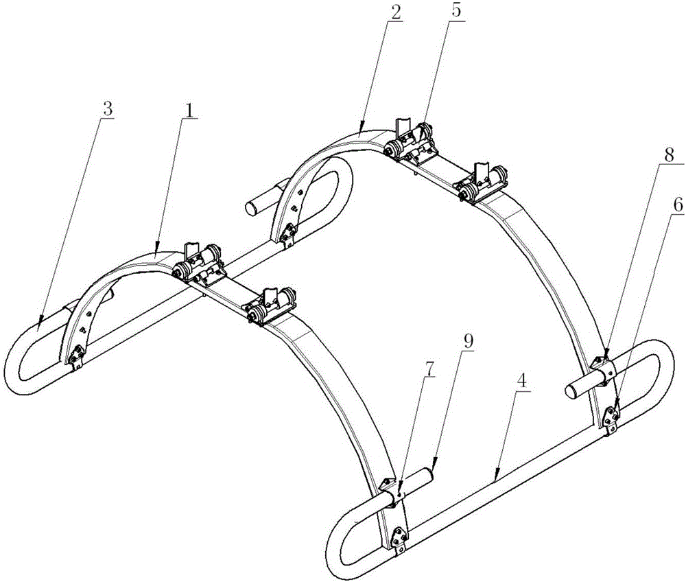 Unmanned helicopter landing gear