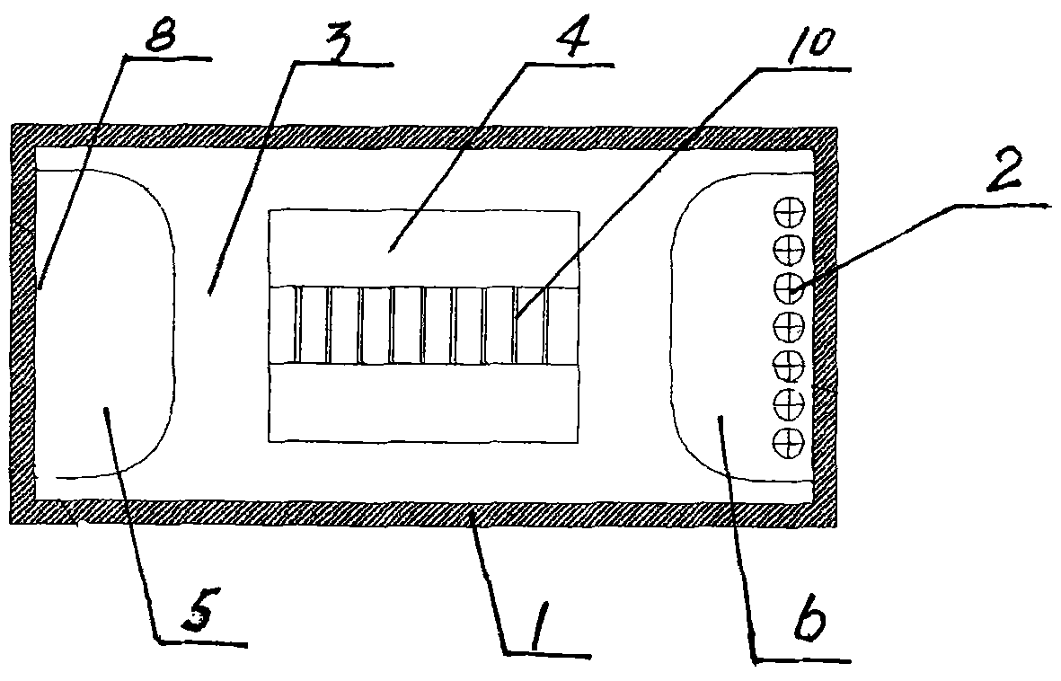 Monocrystaline silicon solar battery texture etching tank