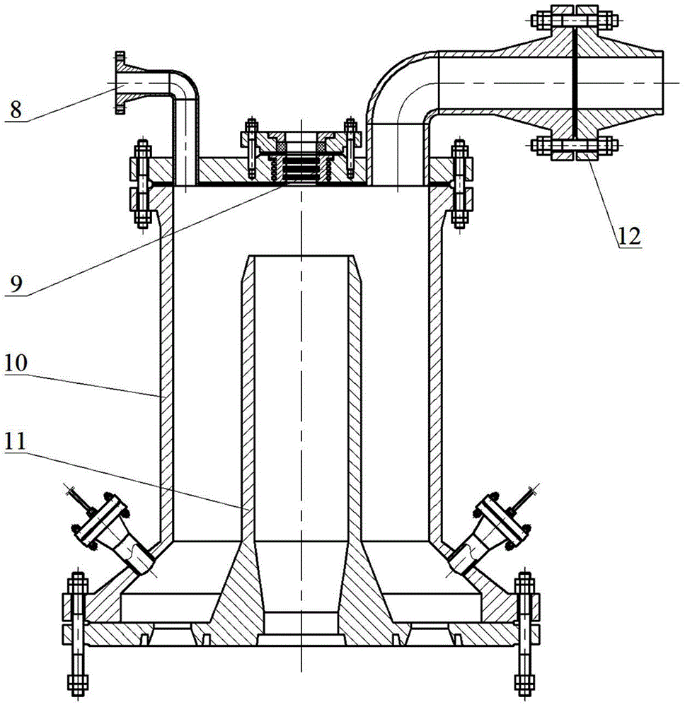 Axial-flow coaxial membrane tube microbubble uniform mixing device