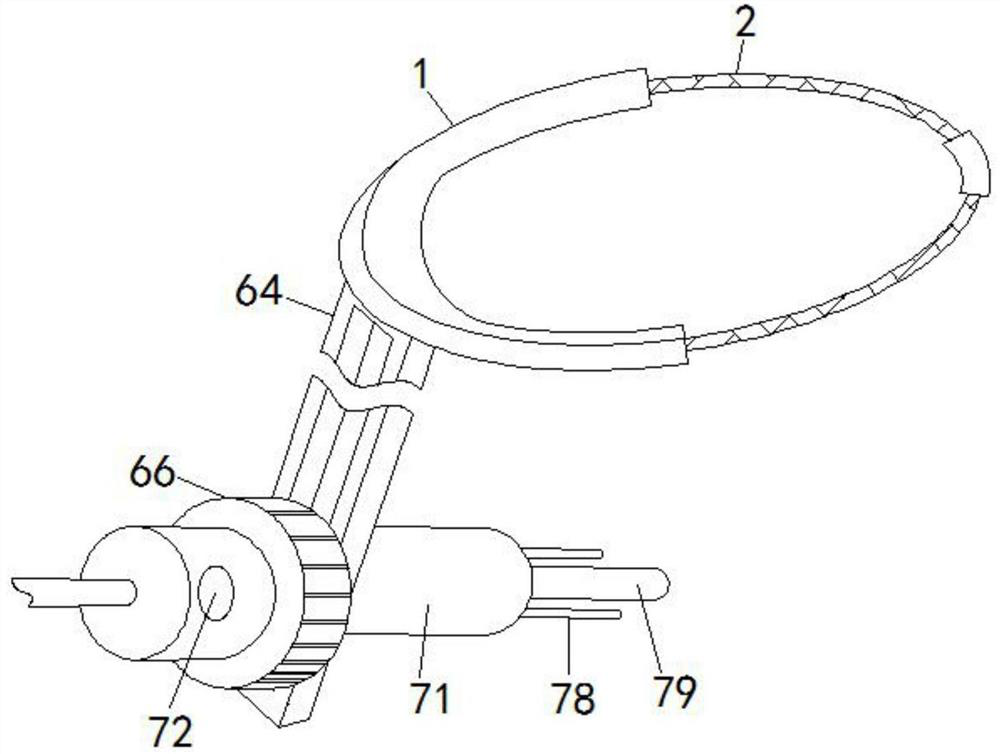 Nasal cavity cleaning device for pediatric clinical use