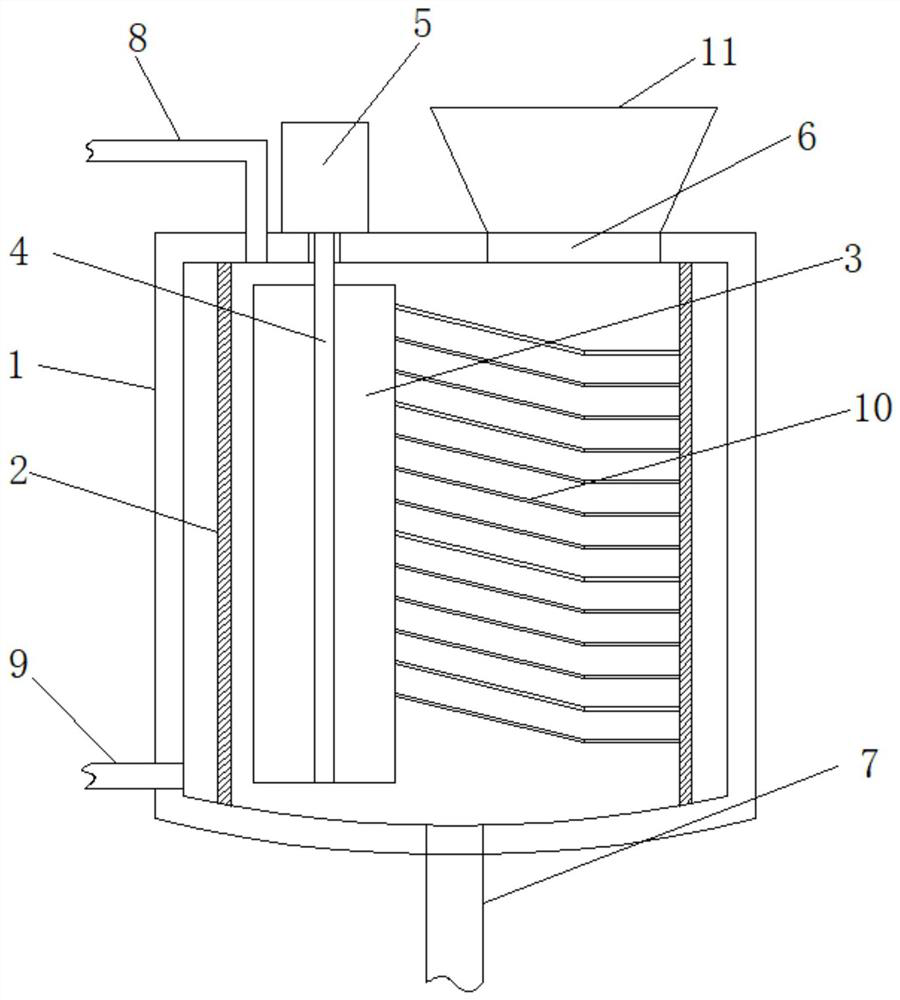 Silica sand scrubbing unit